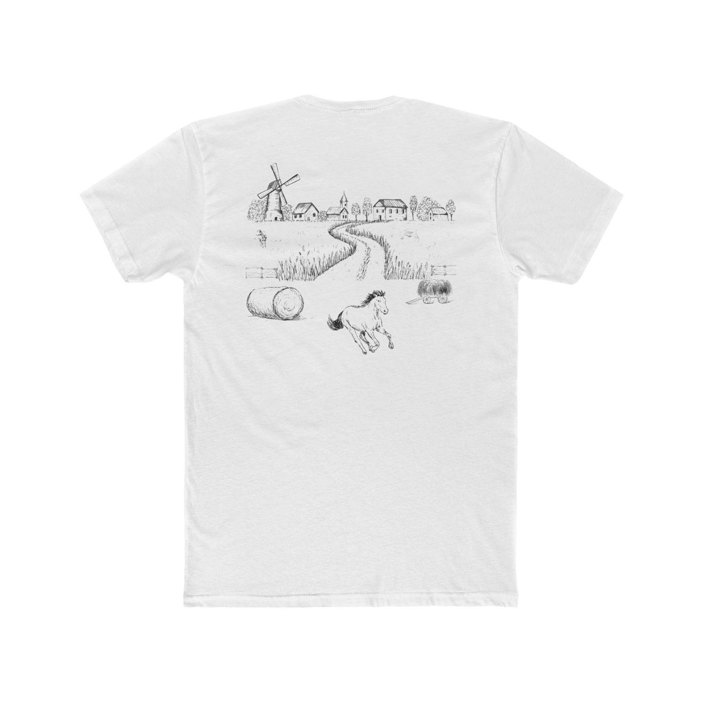 Run Filly Run Promo Country Songwriter Tee - Unisex Cotton Crew Shirt, Music Lover Gift, Personalized T-Shirt, Festival Outfit, Casual Wear